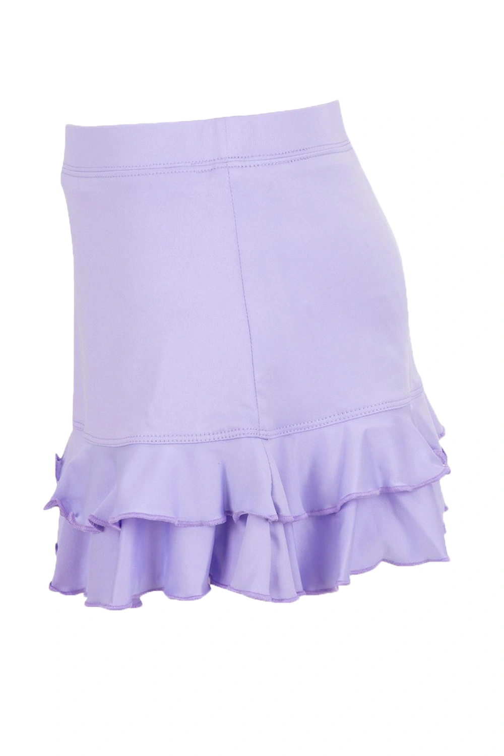rrhss Girl's Active Skort High Waisted Tennis Skirt Solid Lightweight Running Sport Golf Skorts