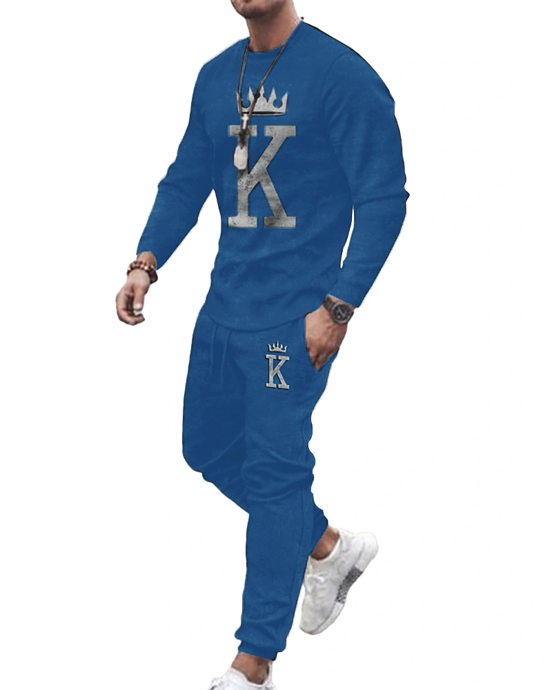 Mens Tracksuits Two Piece Athletic Sweatsuits Casual Solid Running Jogging Sport Sets