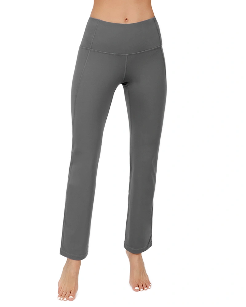Aurgelmir Womens Fleece Lined Straight Leg Yoga Pants Bootcut Workout Running Work Pants