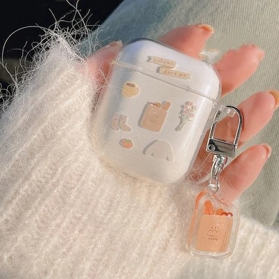 Earphone Cover Transparent Soft Shell