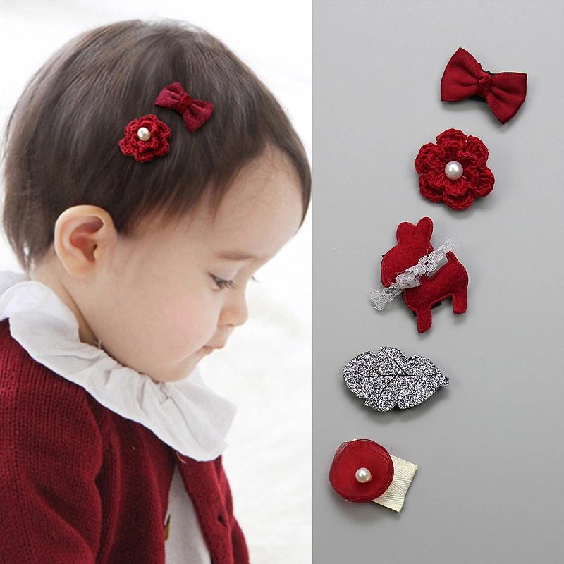 Girls' Fashion Simple Hair Clip Does Not Hurt