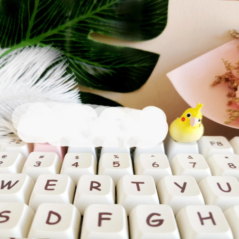 Personality Parrot Key Cap Mechanical Keyboard Decoration