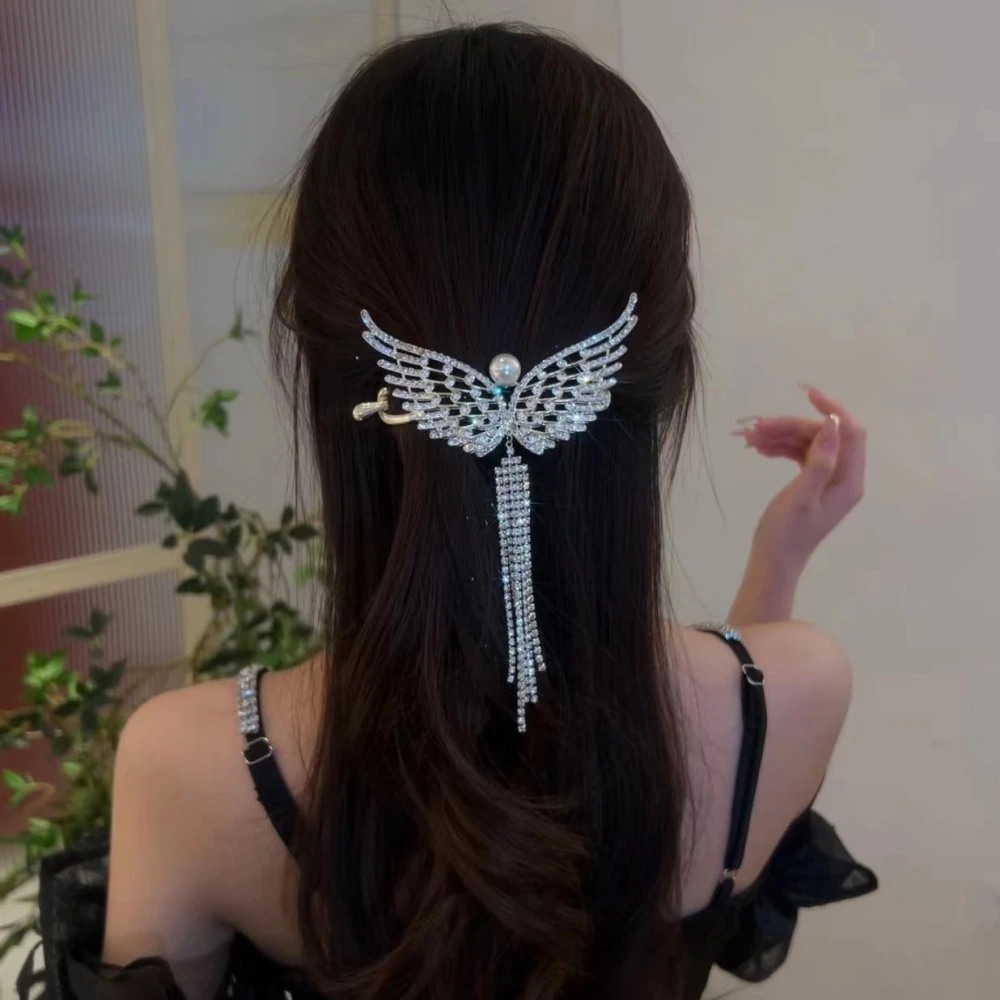 Iron Alloy Hollowed Out Hair Clip