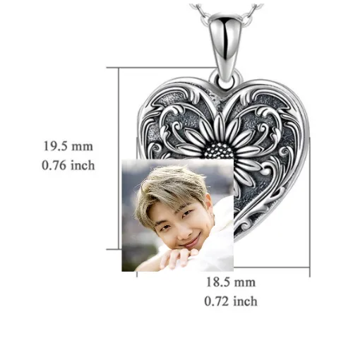 Namjoon Wildflower necklace