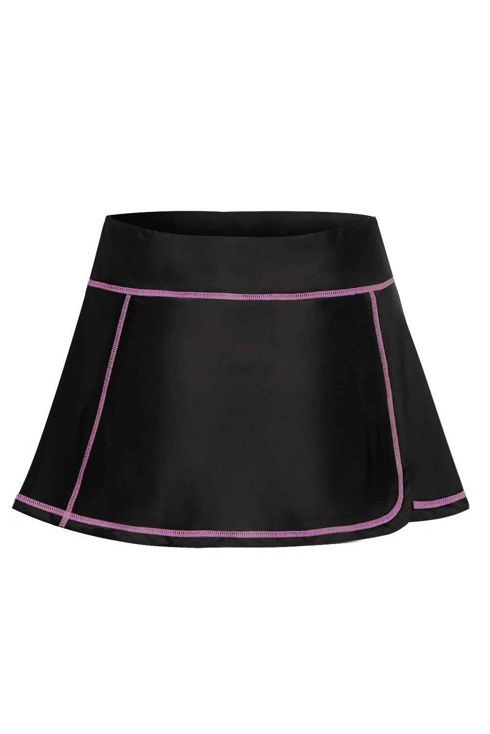 rrhss Womens Athletic Tennis Skirts Stitch Trim Lightweight Quick Dry Sports Skort