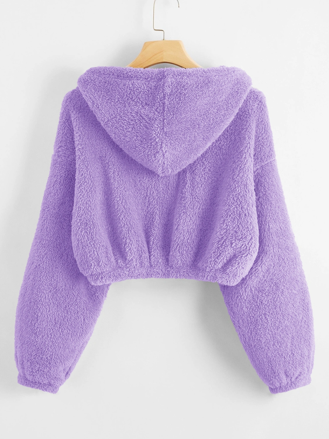 Beautife Girls' Fashion Hoodies Sweatshirts Zip Up Warm Shaggy Casual Loose Cute Outwear Coat 3-14 Years