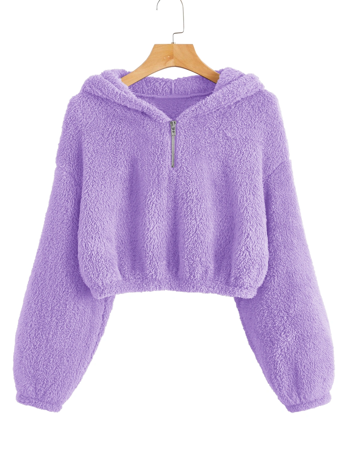 Beautife Girls' Fashion Hoodies Sweatshirts Zip Up Warm Shaggy Casual Loose Cute Outwear Coat 3-14 Years
