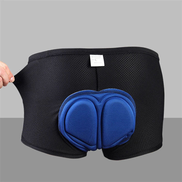 Men's And Women's Thickened Silicone Cushion Bicycle Underwear