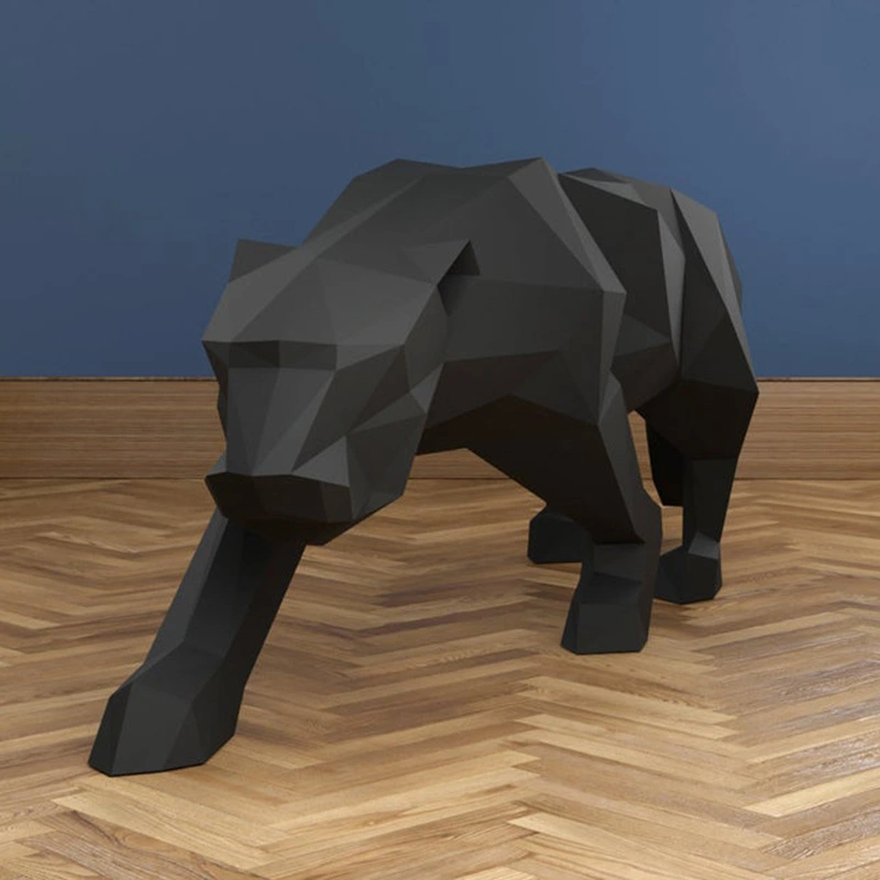 Panther Geometric Origami 3D Three Dimensional