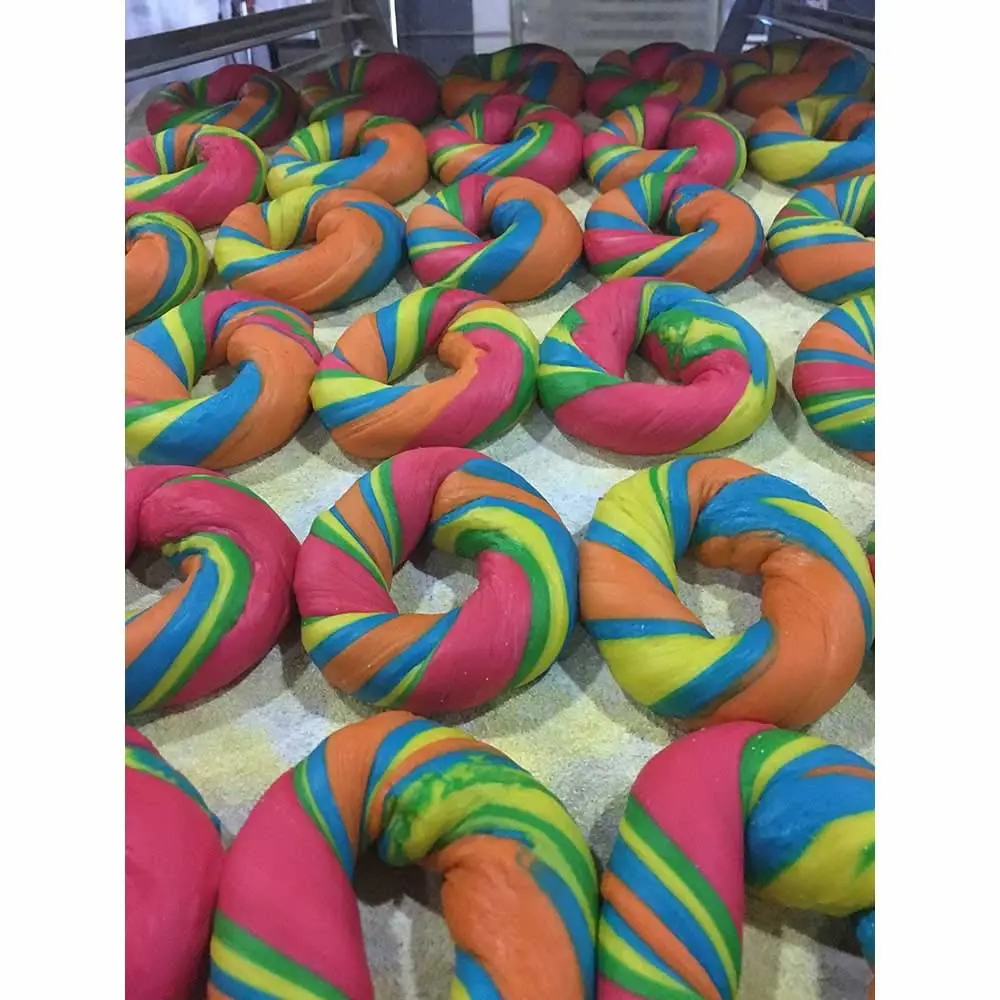 Davidovich Rainbow Bagel, 5.25 Ounce -- 60 per case.