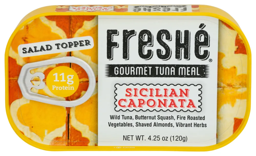 FRESHE Sicilian Caponata Tuna Meal, 4.25 OZ