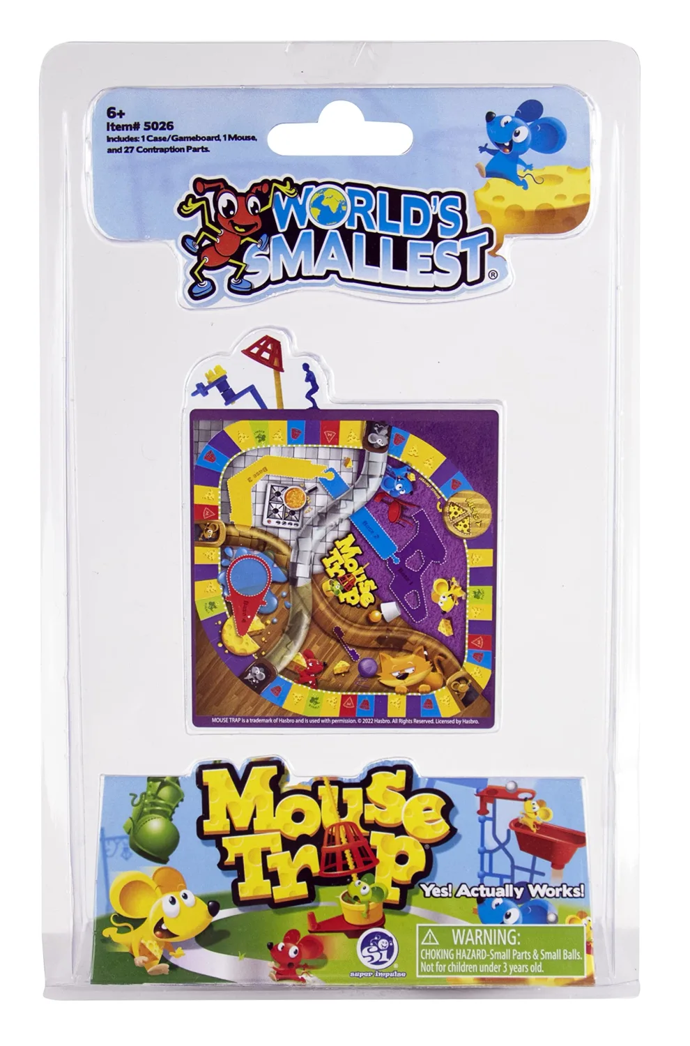 World's Smallest Mouse Trap, 1-2 players