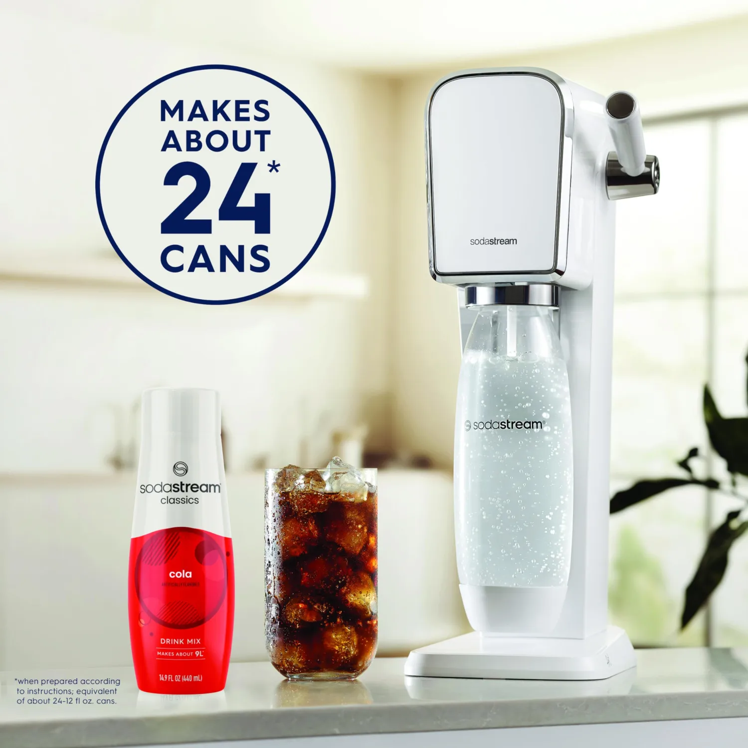 SodaStream Cola, 14.8 Fl Oz (Pack of 4)