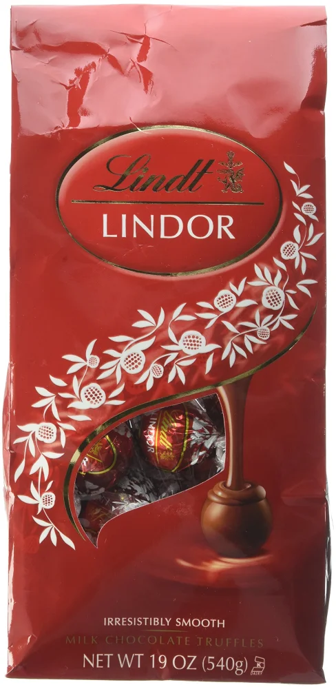 Lindor Milk Chocolate Truffles Kosher, 19 Ounce