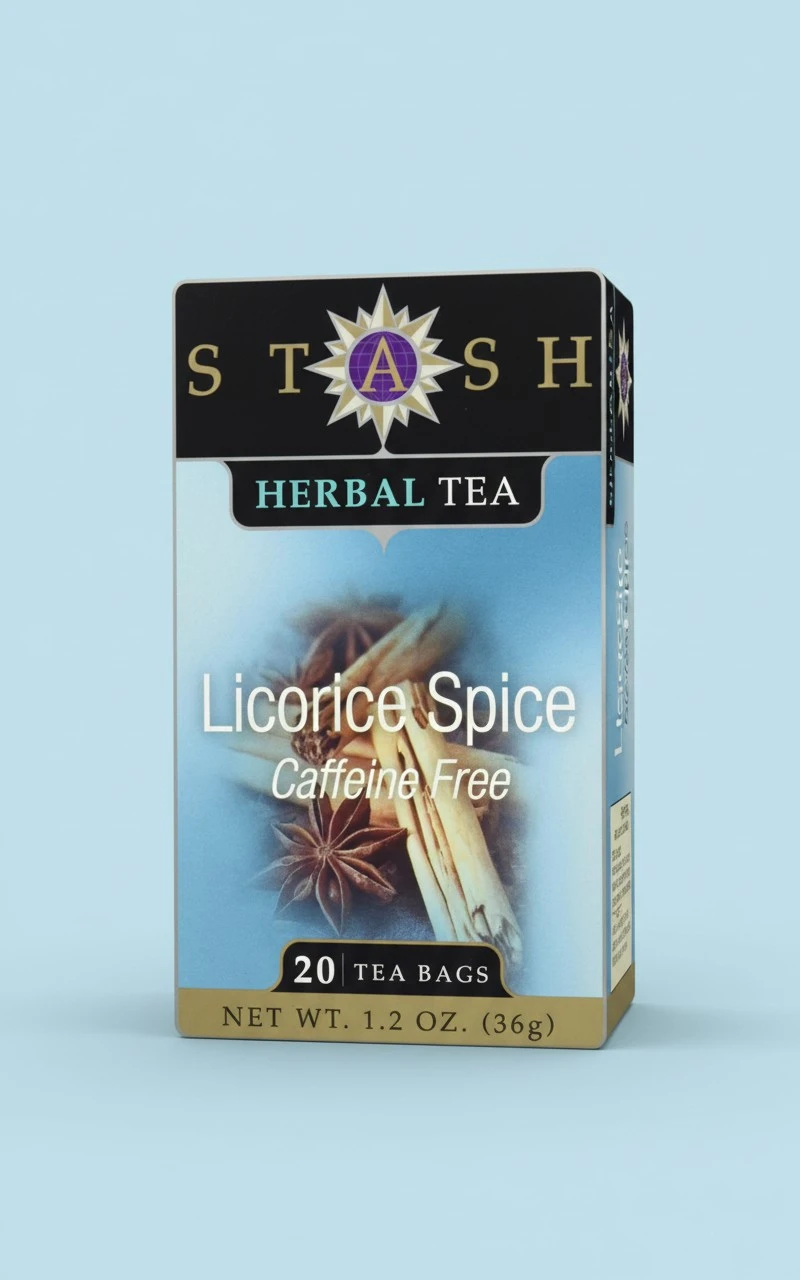 STASH TEA TEA,HERBAL,LICORICE SPICE, 20 BAG, 1.2 Oz