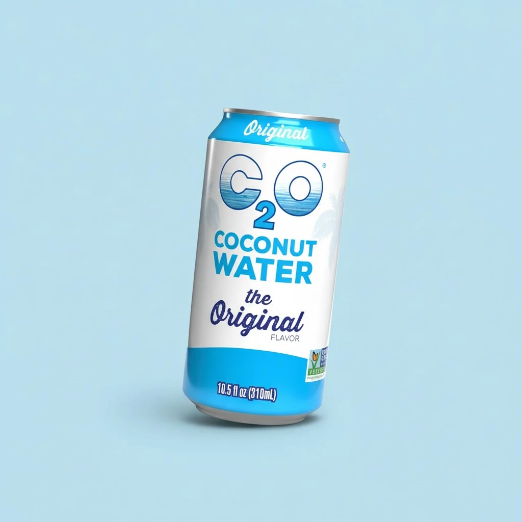 C2O Original Coconut Water, 10.5 FL OZ (8 Pack)