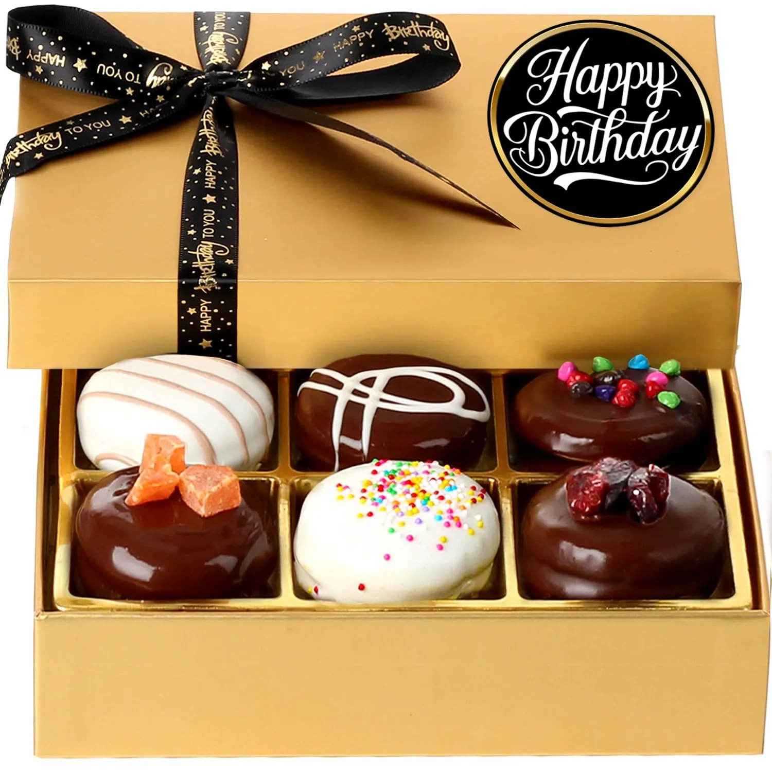 Birthday Cookie Gift - Happy Birthday Cookies - Gourmet Food Gifts - Kosher Vegan