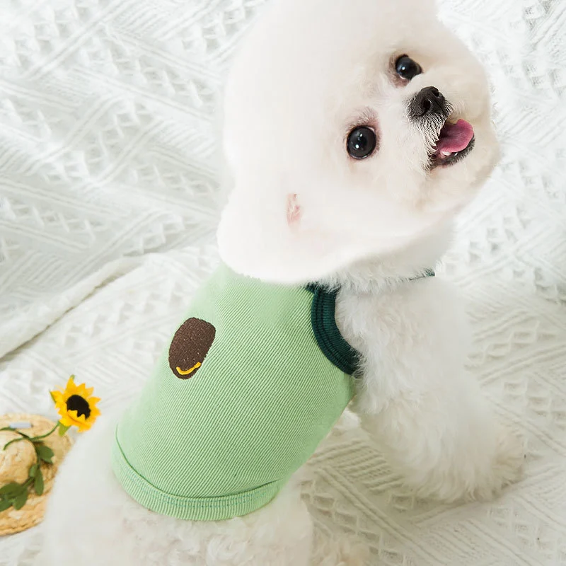 Pet Dog Fashion Simple Thin Undershirt