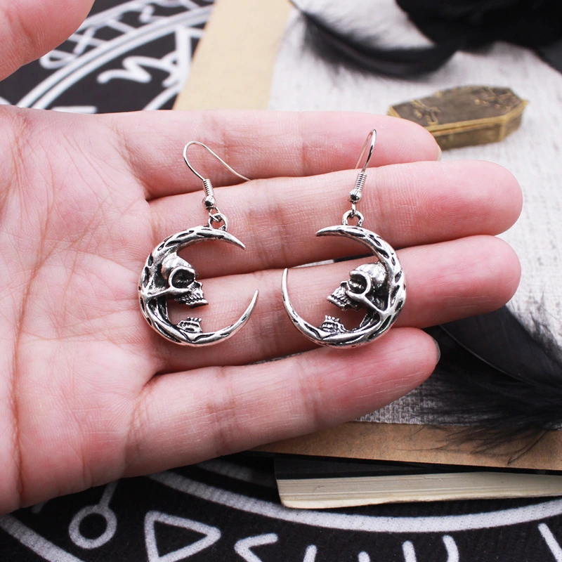 Black Style Retro Personality Earrings