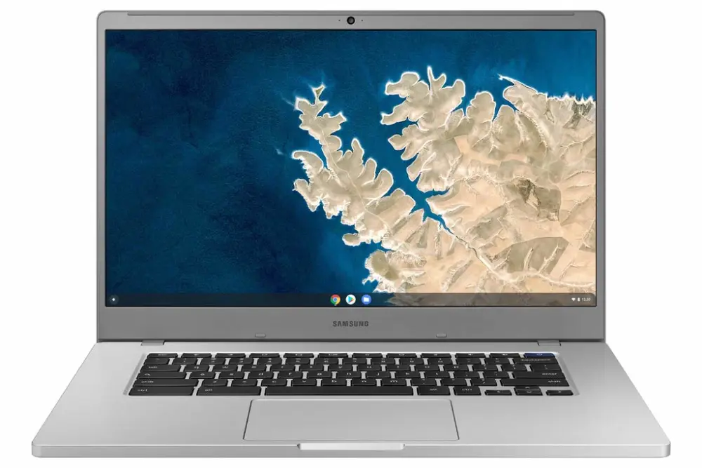 Samsung Chromebook 4 + Chrome OS 15.6" Full HD Intel Celeron Processor N4000​ 6GB RAM 64GB eMMC Gigabit wi-FI-XE350XBA-K03US,Silver