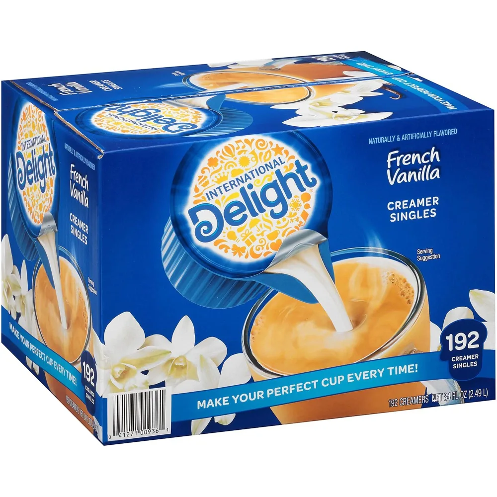 French Vanilla Creamer Singles (192 Ct.) Wholesale, Cheap, Discount, Bulk (1 - Pack)