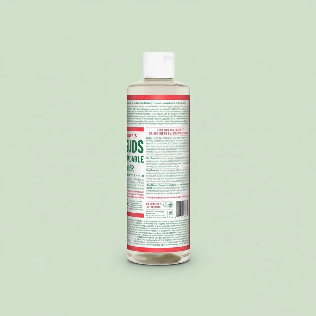 Dr. Bronner's - Sal Suds Biodegradable Cleaner (16 Ounce) - All-Purpose Cleaner, Pine Cleaner for Floors, Laundry and Dishes, Concentrated, Cuts Grease and Dirt, Powerful Cleaner, Gentle on Skin