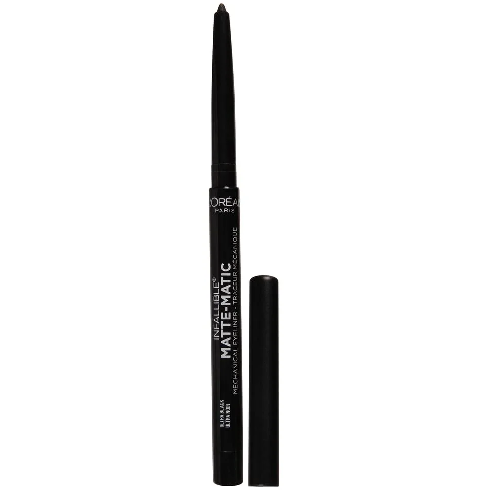 L’Oréal Paris Infallible Matte-Matic Mechanical Eyeliner, Ultra Black, 0.01 oz.