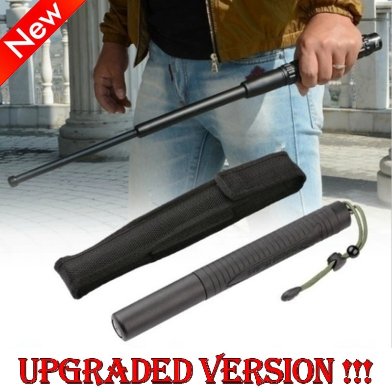 Upgraded Version Professional Self Defense Tool Extended Version Retractable Stick Men Gift