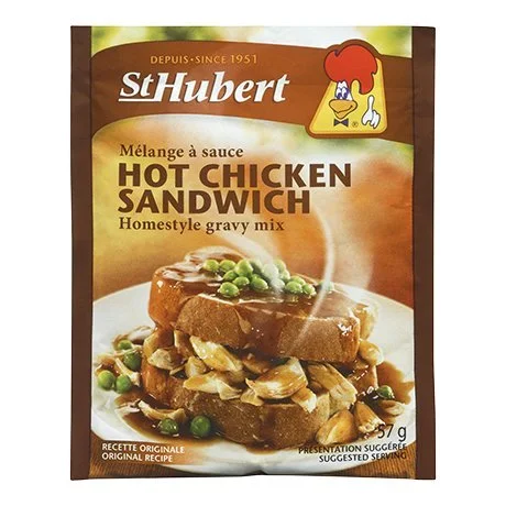 St Hubert Hot Chicken Sandwich Homestyle Gravy Mix 57g 3 packs {Imported From Canada}