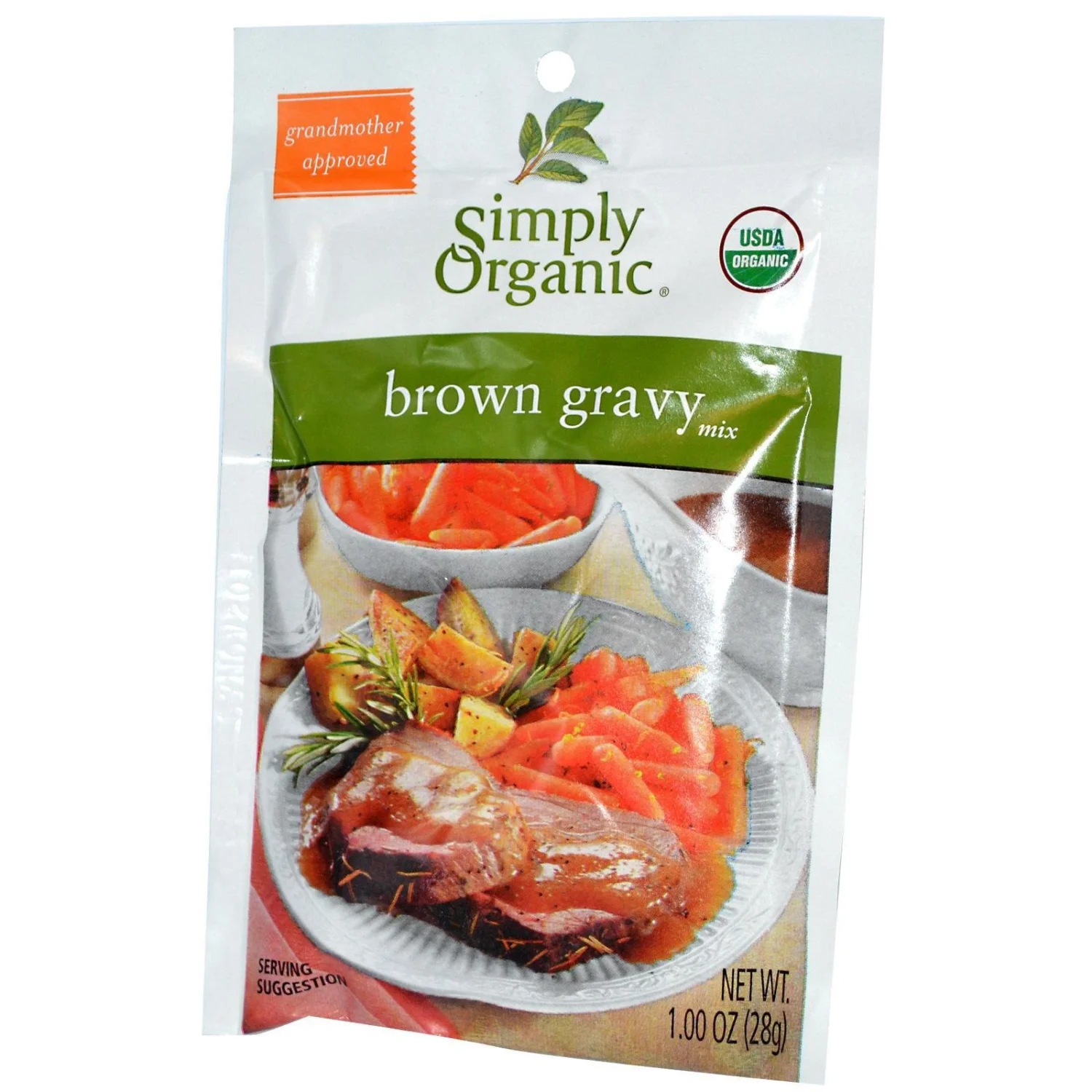 Simply Organic Brown Gravy Mix - 1 oz