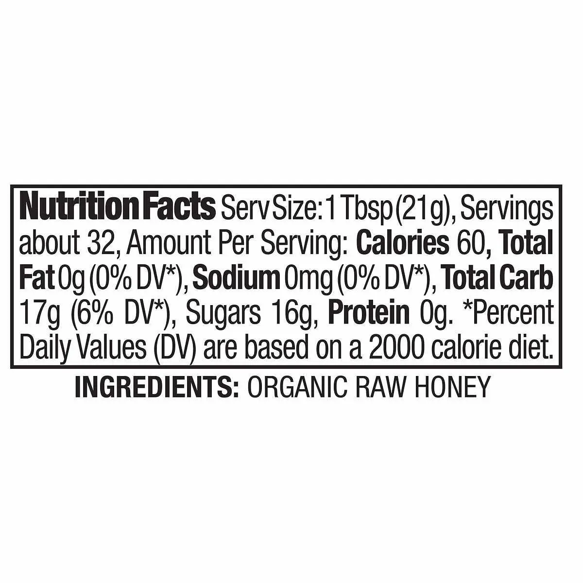 Kirkland Signature Raw Organic Honey Bear 24 oz, 3 count