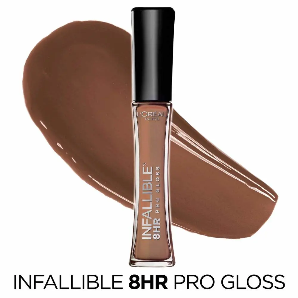 L’Oréal Paris Makeup Infallible 8 Hour Pro Gloss, Dulce De Leche, 0.21 Ounce