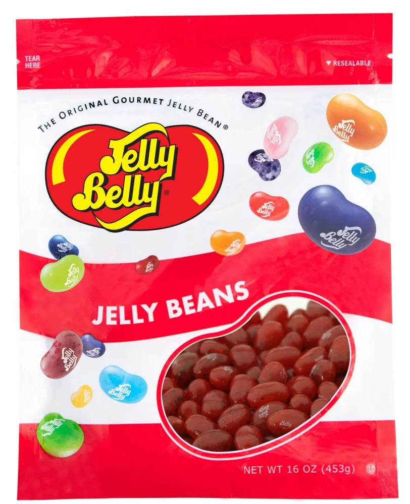 Jelly Belly Strawberry Jam Jelly Beans - 1 Pound (16 Ounces) Resealable Bag - Genuine, Official, Straight from the Source