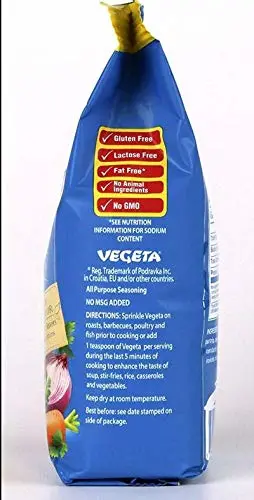 4Pack Vegeta All Purpose Seasoning NO MSG 500g