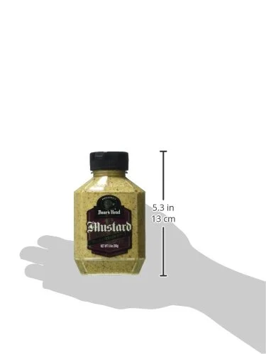 Boar's Head Deli Style Mustard with White Wine 9.5 Oz