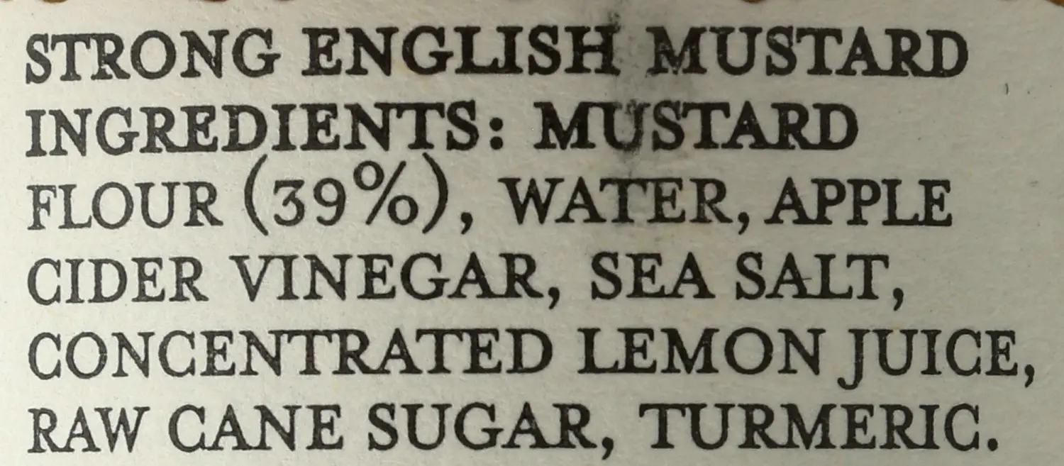 TRACKLEMENTS Strong English Mustard, 4.9 OZ