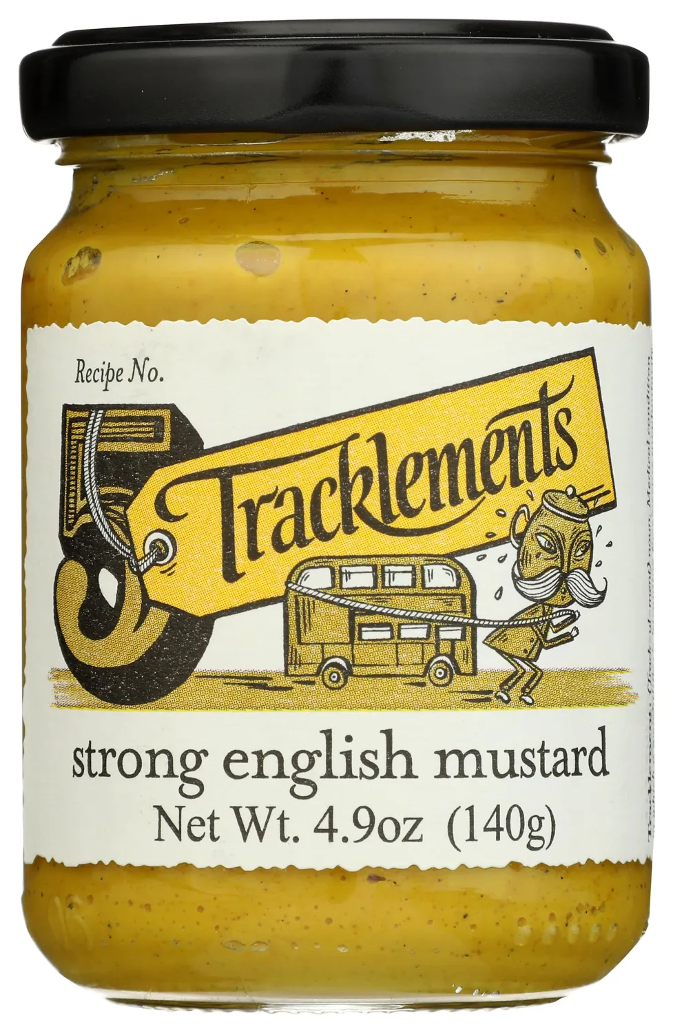 TRACKLEMENTS Strong English Mustard, 4.9 OZ