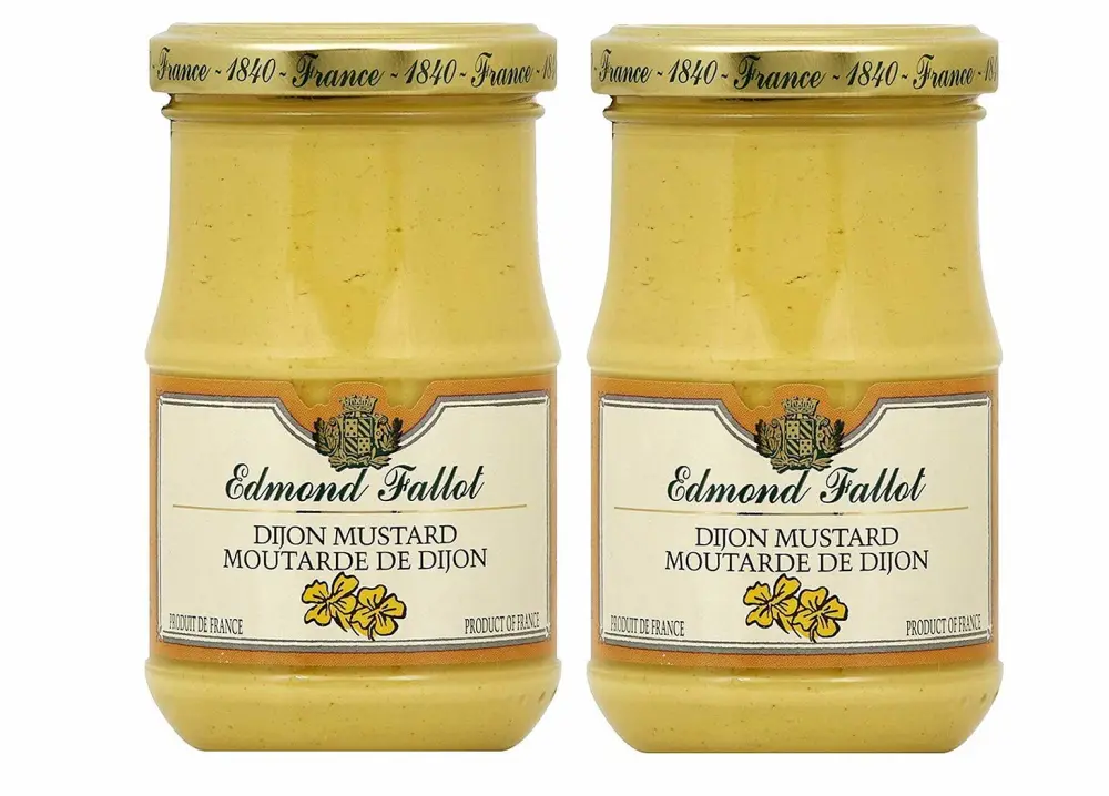 Edmond Fallot French Dijon Mustard 210g, 2 Pack