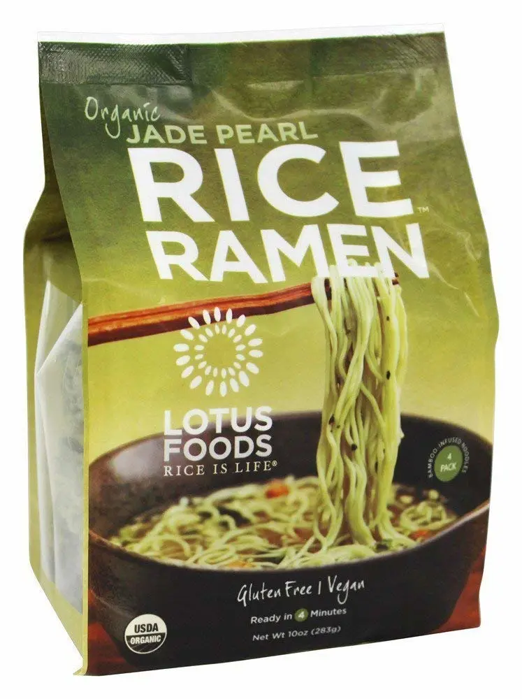 Lotus Foods, Rice Ramen Jade Pearl Organic 4 Count, 10 Ounce