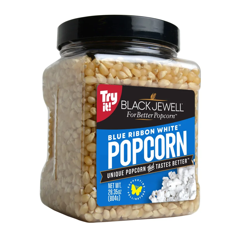 Black Jewell Gourmet Popcorn, Blue Ribbon White, 28.35oz (2)