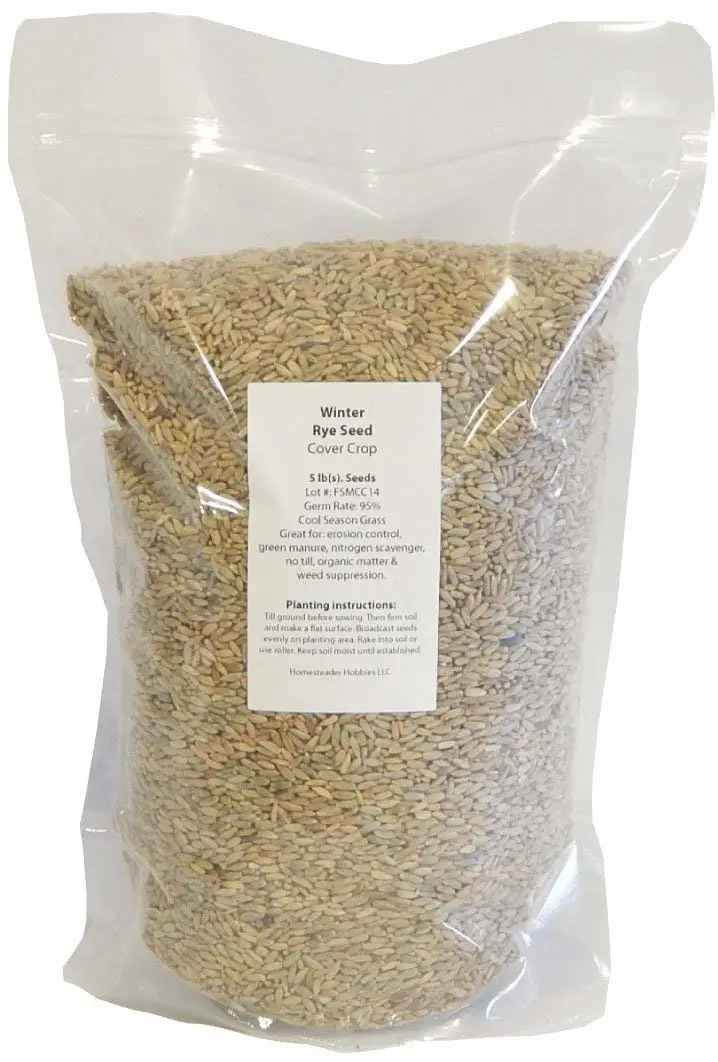 Winter Rye Seed, 5 Pounds