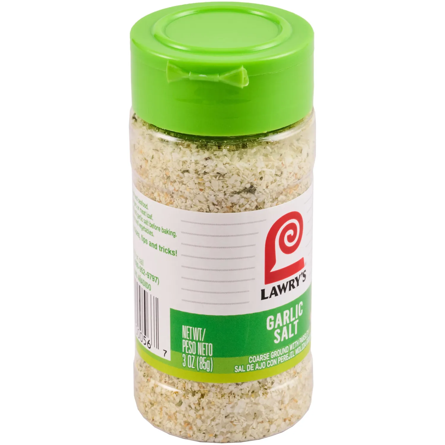Lawry's Coarse Ground with Parsley Garlic Salt, 3 oz