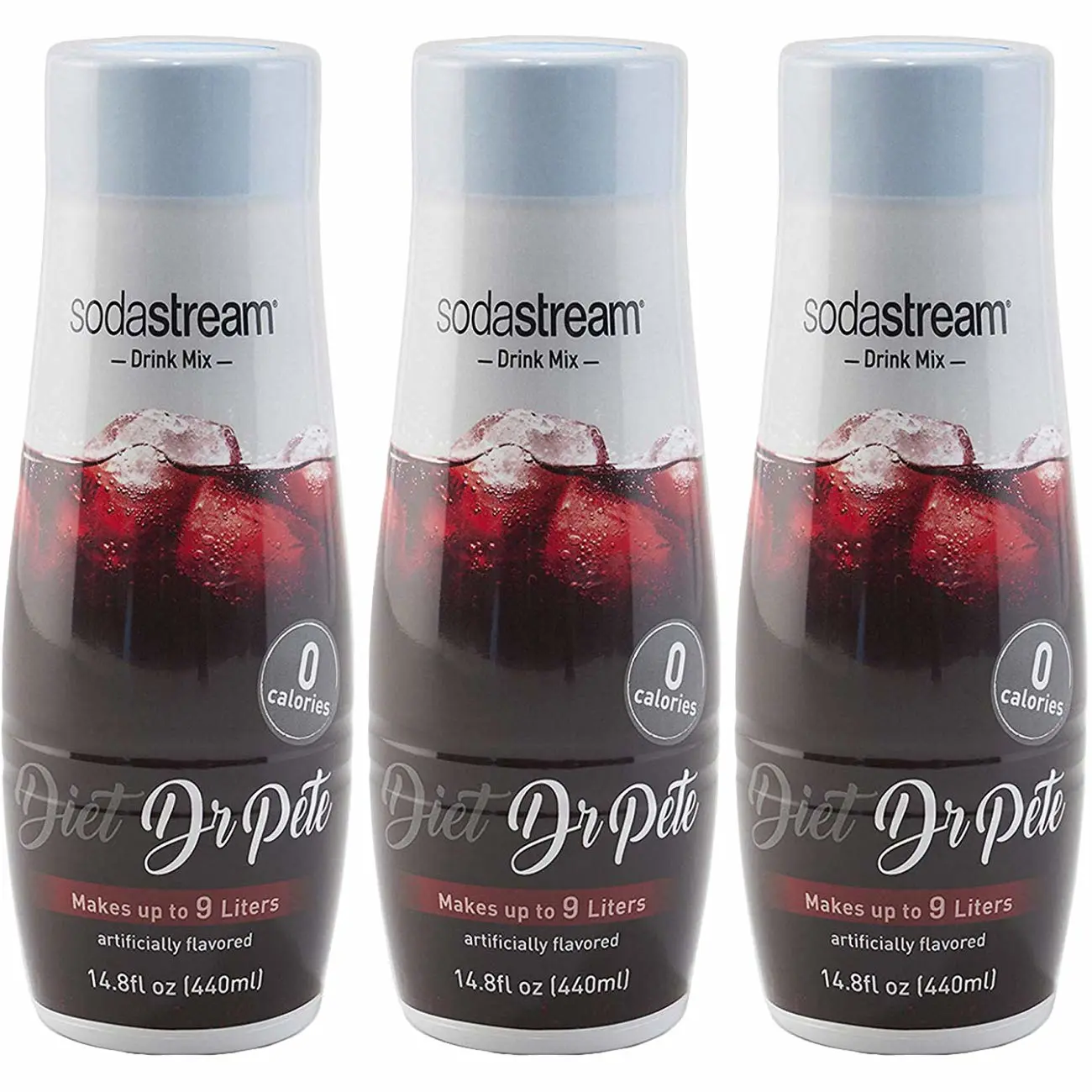 SodaStream Diet Dr Pete, 440ml 3 Pack, 14.8 Fl Oz