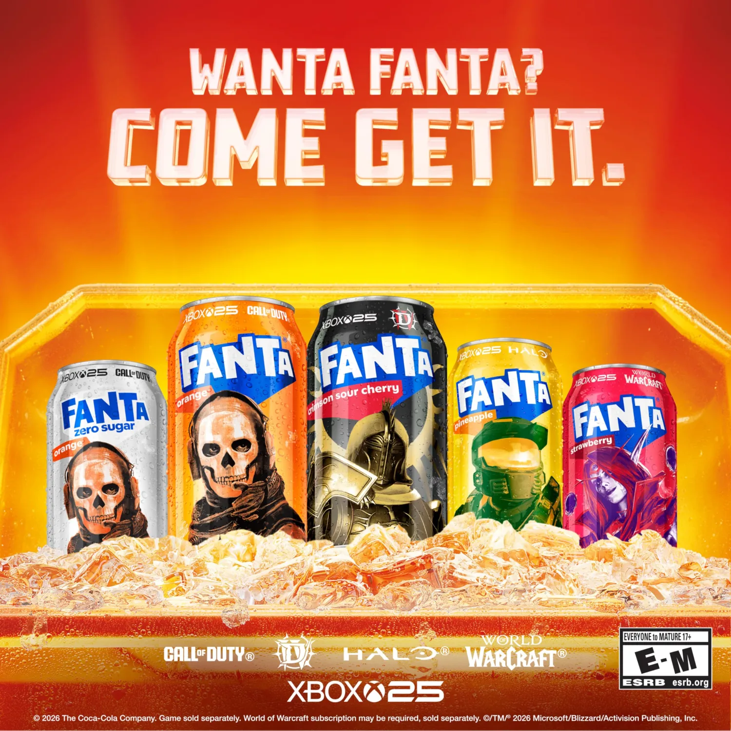 Fanta Orange, 12 fl oz, 12 Pack