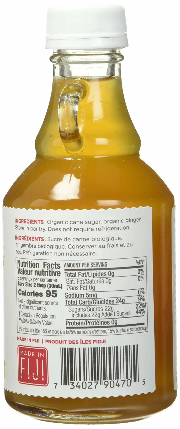 Ginger People Syrup Fijian Organic, 8 oz