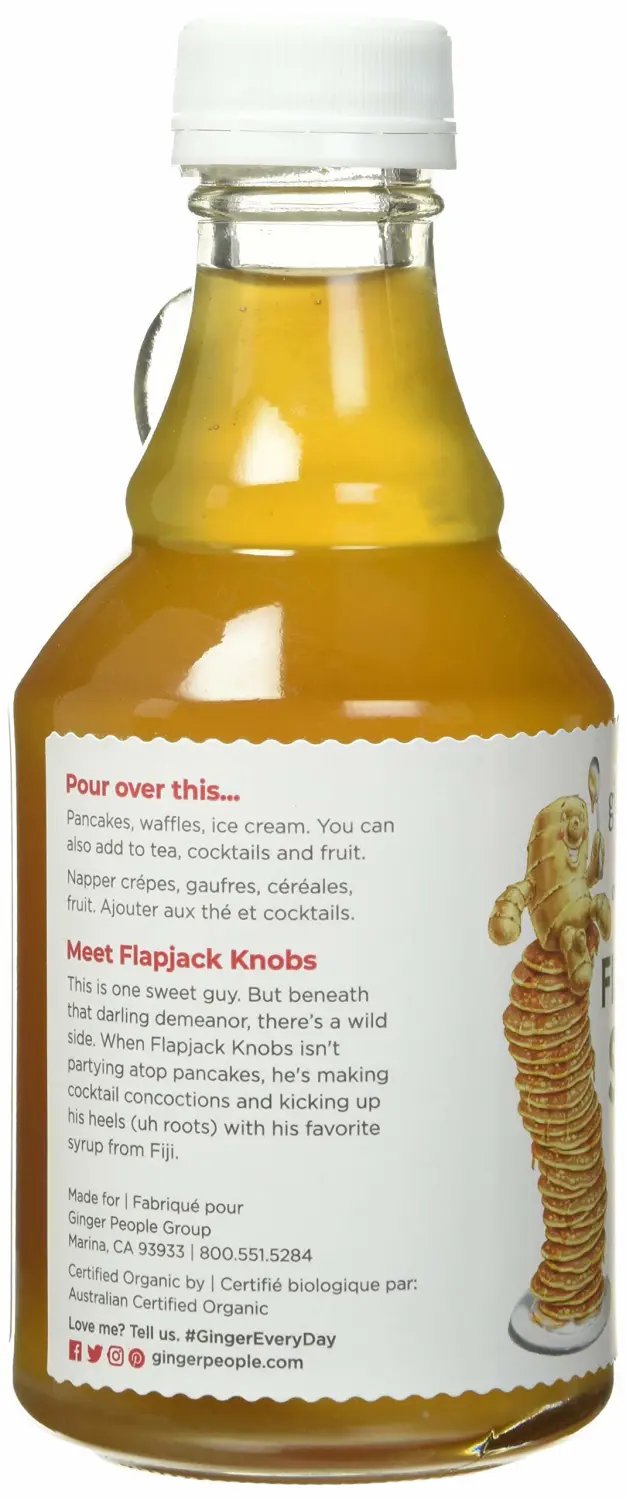 Ginger People Syrup Fijian Organic, 8 oz