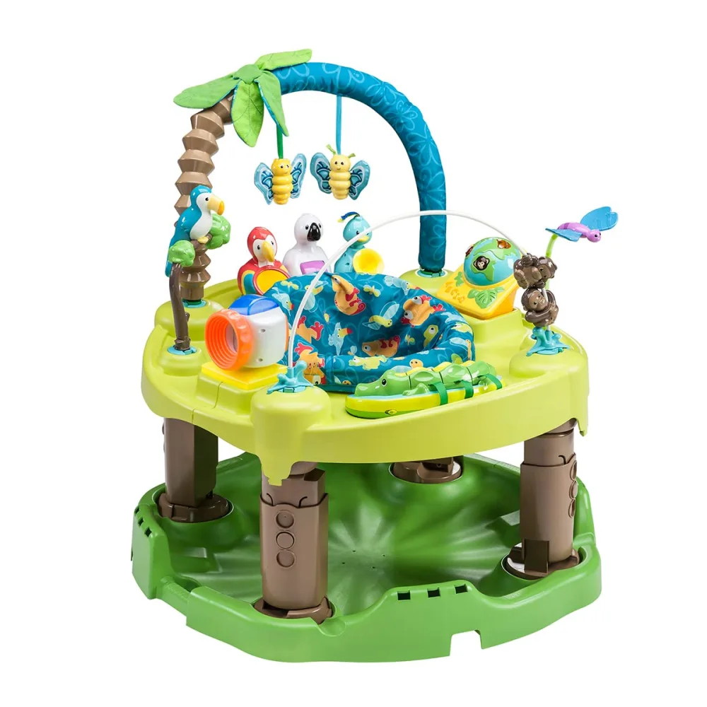 Evenflo Exersaucer Triple Fun Active Learning Center, Life in the Zinc, includes 1 Activity Saucer