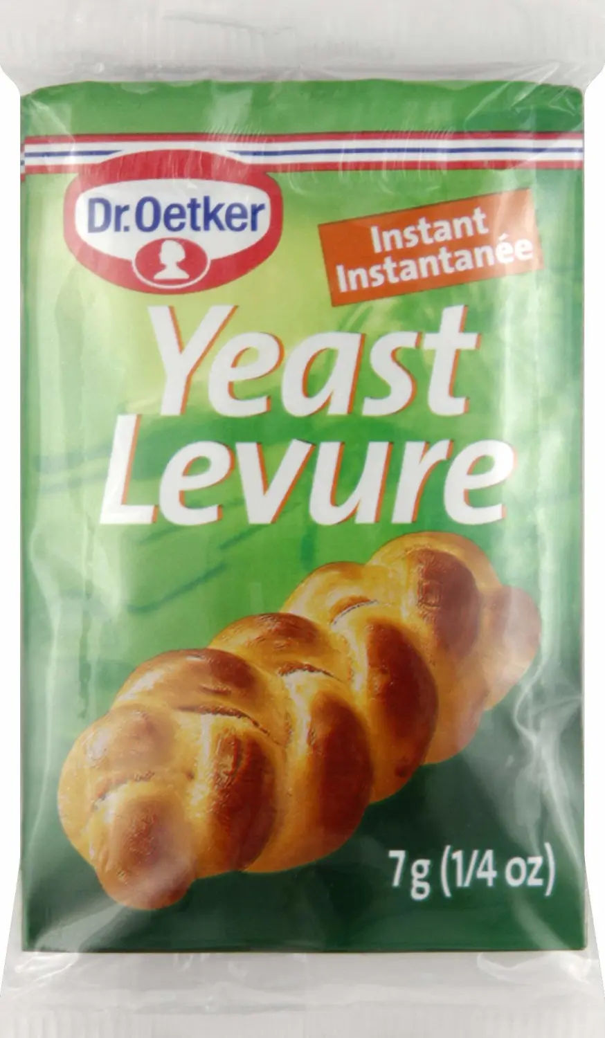 Dr. Oetker Yeast Levure Instant, 0.25-Ounce (Pack of 3)