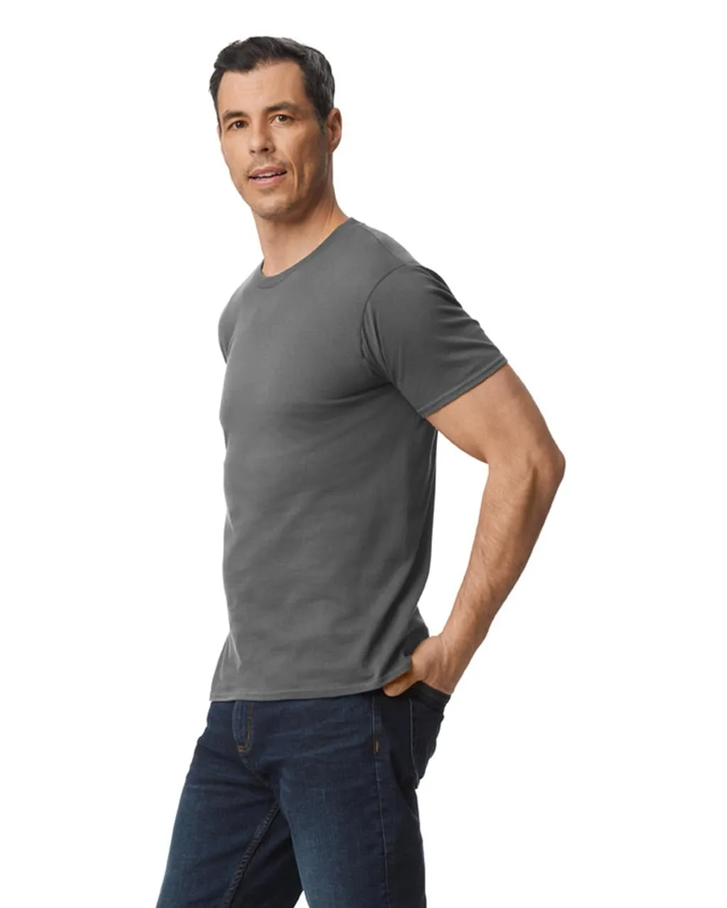 Gildan Men's Softstyle Cotton T-Shirt, Style G64000, Multipack