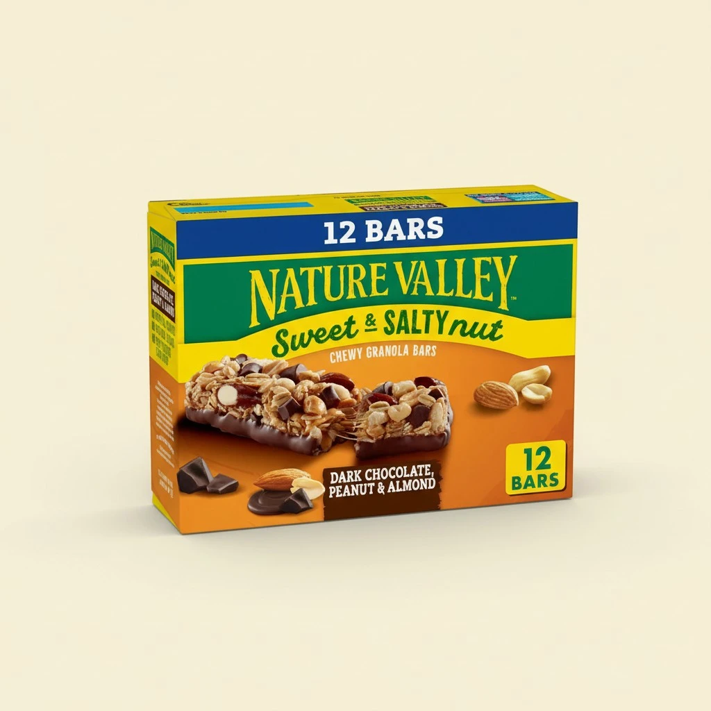 Nature Valley Granola Bars, Dark Chocolate Peanut Almond, 12 ct, 14.4 OZ